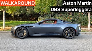 Aston Martin DBS Superleggera Walkaround  Exhaust No TalkingASMR [upl. by Adnuahs424]