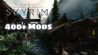 SKYRIM SE 400 MODS 2020 HD Graphics Gameplay [upl. by Kcirdlek]