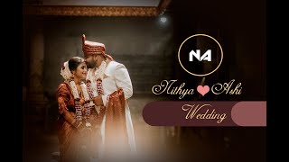 Mangalore Wedding Highlights Nithya  Ashi  2020 [upl. by Mavilia91]