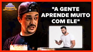 O GUSTTAVO LIMA SÓ PENSA EM TRABALHO GEORGE HENRIQUE – Cortes do Conceito Talk Show [upl. by Saraann]