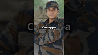 Indias first Army Chief  Field Marshal KM Cariappa facts indianarmy shorts nationalhero viral [upl. by Aicital]