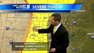 Thursday night forecast Severe weather weekend ahead [upl. by Goines]