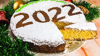 Greek New Year Cake  Vasilopita Cake With Orange [upl. by Stauder]