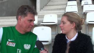 SCP vs SG Sonnenhof Großaspach PreußenTrainer Ralf Loose im Interview [upl. by Einahpit]