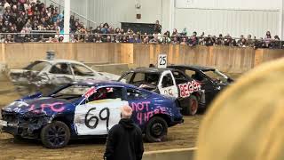 Topsfield Fair  Demolition Derby Qualifying Event 1 [upl. by Xirdnek]