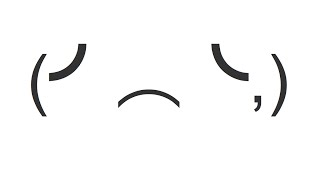 Sad and Crying Emoticon Face  Copy and Paste Text Art [upl. by Bernard728]