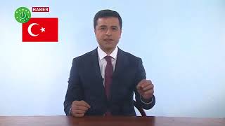 Selahattin Demirtaşın TRT Konuşması17 Haziran 2018 [upl. by Elenore]