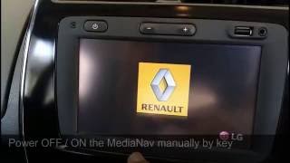 Activate Rear camera view and Rear Speaker in MediaNavKwid 406Full with guide [upl. by Llerej]