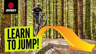 How To Jump On A Mountain Bike  Beginner MTB Skills [upl. by Rufena]