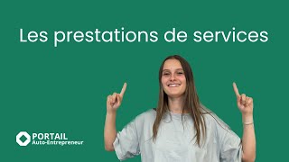 Les prestations de service en microentreprise [upl. by Siddra524]