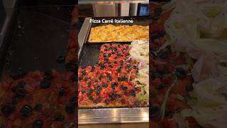 Pizza Carré Italienne voyage travel rome simple italie [upl. by Erdnad]