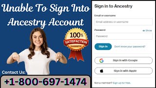 Unable To Sign Into Ancestry Account  Reset Your Ancestry Account Quickly and Easily ancestry [upl. by Vanhook]