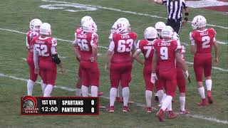 CHS Football vs Jennings County Panthers  September 27 2019 [upl. by Arraic795]