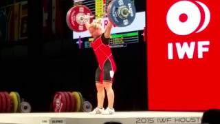 Boyanka Kostova AZE 112 kg Snatch World Record [upl. by Hrutkay]