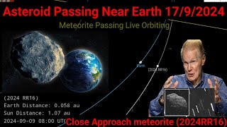 Live Orbiting Close approach today Asteroid hitting earth Asteroid passing earth today live meteor [upl. by Henri]