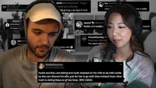 Fuslie amp NoahJ talks about their Cheating Issue [upl. by Brandes672]