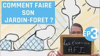 Comment faire son jardinforêt  episode 3 Les essences AFI [upl. by Wager]