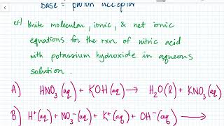 Solution Stoichiometry II AcidBase Reactions [upl. by Aikel]