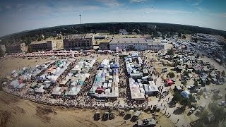 Zlot Pojazdów Militarnych quotGąsienice i Podkowyquot Borne Sulinowo  ujęcia z drona [upl. by Oniskey]