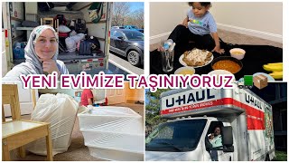 YENi EVİMİZE TAŞINIYORUZZZ 📦 AMERİKA’DA TAŞINMA İŞLERi 🚛 6 ÇEŞİT YEMEK YAPTIM 🥘 [upl. by Annehsat]