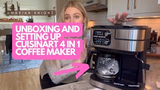 How to clean and setup the CUISINART COFFEE CENTER BARISTA BAR 4IN1 COFFEEMAKER  step by step [upl. by Leseil]