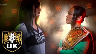 Davenport to challenge Satomura in a Japanese Street Fight NXT UK Jan 27 2022 [upl. by Clover]