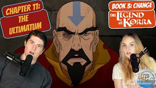 THIS IS NOT A KIDS SHOW ANYMORE  Legend of Korra Book 3 Reaction  Chapter 11 quotThe Ultimatumquot [upl. by Eecyak24]