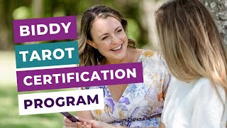 Biddy Tarot Certification Program [upl. by Atolrac]