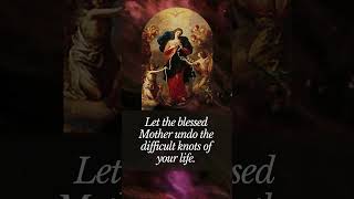 Mary Undoer of Knots prayer novena  catholicdevotion prayerful [upl. by Judie]