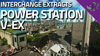 Power Station VEx  Interchange Extract Guide  Escape From Tarkov [upl. by Bierman]