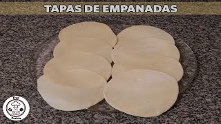 Tapas de empanadas caseras para hornear o freir fran cocina [upl. by Beata]