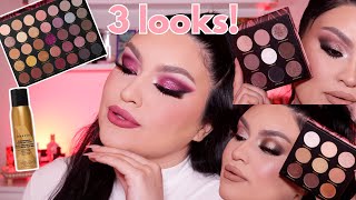 NEW Morphe artistry unwrapped collection 3 looks and swatches [upl. by Anib]