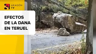 Efectos de la DANA en Teruel [upl. by Klotz]