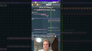 How to make a EUROTECHNO Drop [upl. by Edmond]