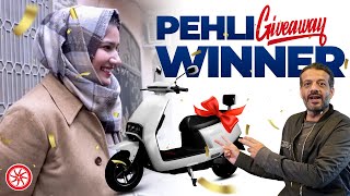 PakWheels Giveaway Ka Lucky Winner [upl. by Enilekaj]