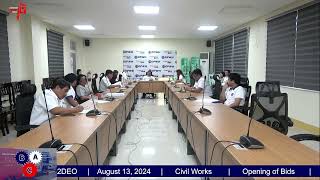 Procurement Livestream of DPWH Cagayan 2nd DEO on August 13 2024 [upl. by Ahsiryt]