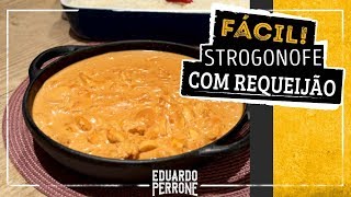 Strogonoff De Frango Com Requeijão [upl. by Bindman]