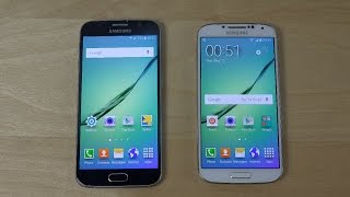 Samsung Galaxy S6 vs Samsung Galaxy S4 S6 Port  Which Is Faster [upl. by Neelia]