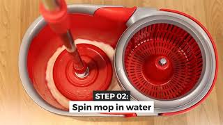 KSP Microfibre Spin Mop [upl. by Phelgon230]