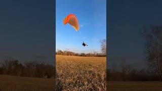 Trashy Air Paramotor TakeOff  Landing shorts paramotor takeoff landing gopro gopro360 [upl. by Beauvais]