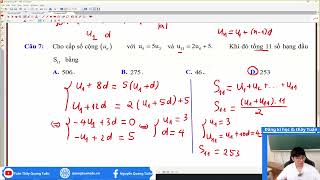 TOÁN 11 SÁCH MỚIÔN THI GIỮA KÌ 1 ĐỀ 2 [upl. by Moulton]