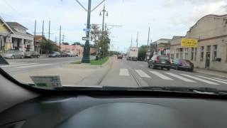 New Orleans French Quarter Driving Tour Marigny Bywater [upl. by Berkow]