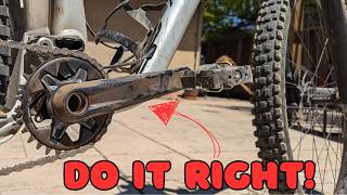 How To Install Shimano Cranks The Proper Way [upl. by Shepherd]