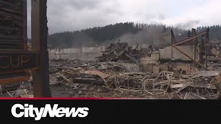 Jasper National Park suffering its worst wildfire in a century Parks Canada [upl. by Atnuahs]