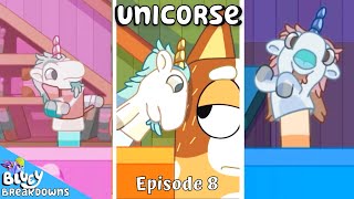 UNICORSE Bluey Season 3 Easter EggsBreakdown amp Review Episode 7 Puppet TvMovie References ep 8 [upl. by Brahear]