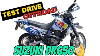 Suzuki DR650 OffRoad – Can It Handle the Sand [upl. by Tonjes]