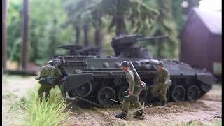 Bundeswehrmanöver 19701980 Diorama 187 [upl. by Fini418]