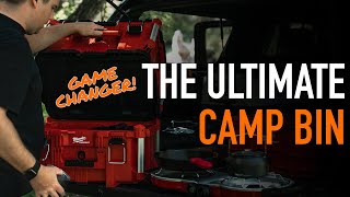 The ULTIMATE Bin For Camping Gear  Milwaukee Packout System [upl. by Aronoh]