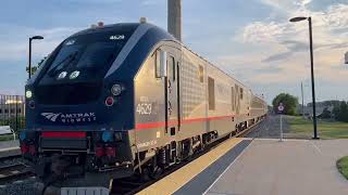 08JUL2024 Amtrak Wolverine 352 at Dearborn Station [upl. by Korwun]