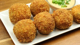 How to Make Crawfish Boudin Balls [upl. by Hannazus]